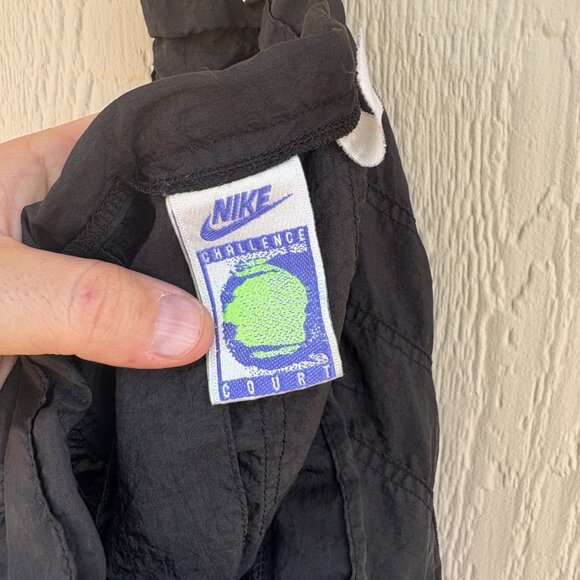 Vintage Nike Challenge Court Tennis Skirt Womens M/L Black Pleated Sporty Preppy - Picture 5 of 7